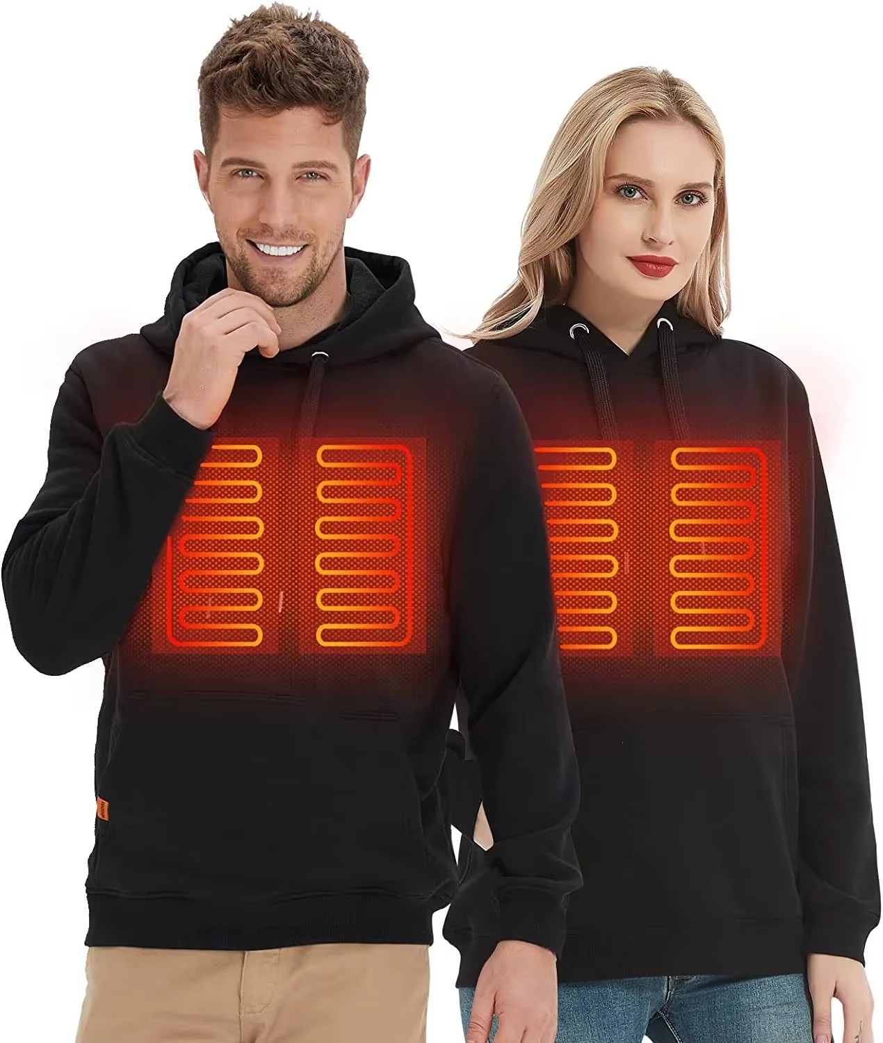 Men Formal Wear Coat - Women USB Heating Hoodies men Vintage