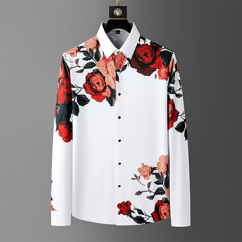 Men Formal Wear Dress - Luxury High Quality Mens Vintage Floral