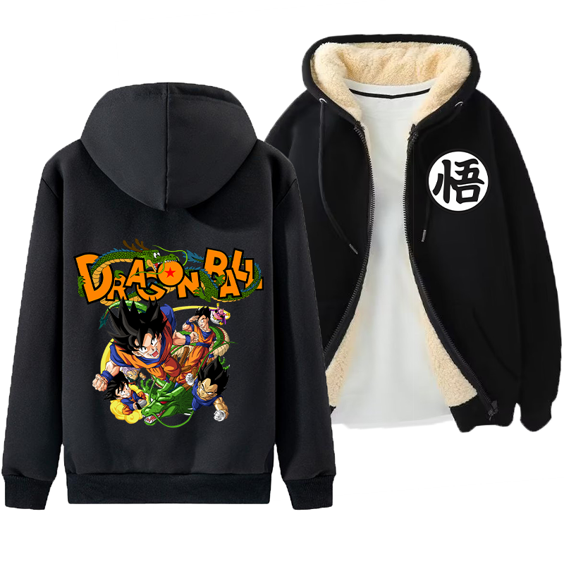 Men Formal Wear Coat - Dragons Ball Z Hoodie Goku Y2K