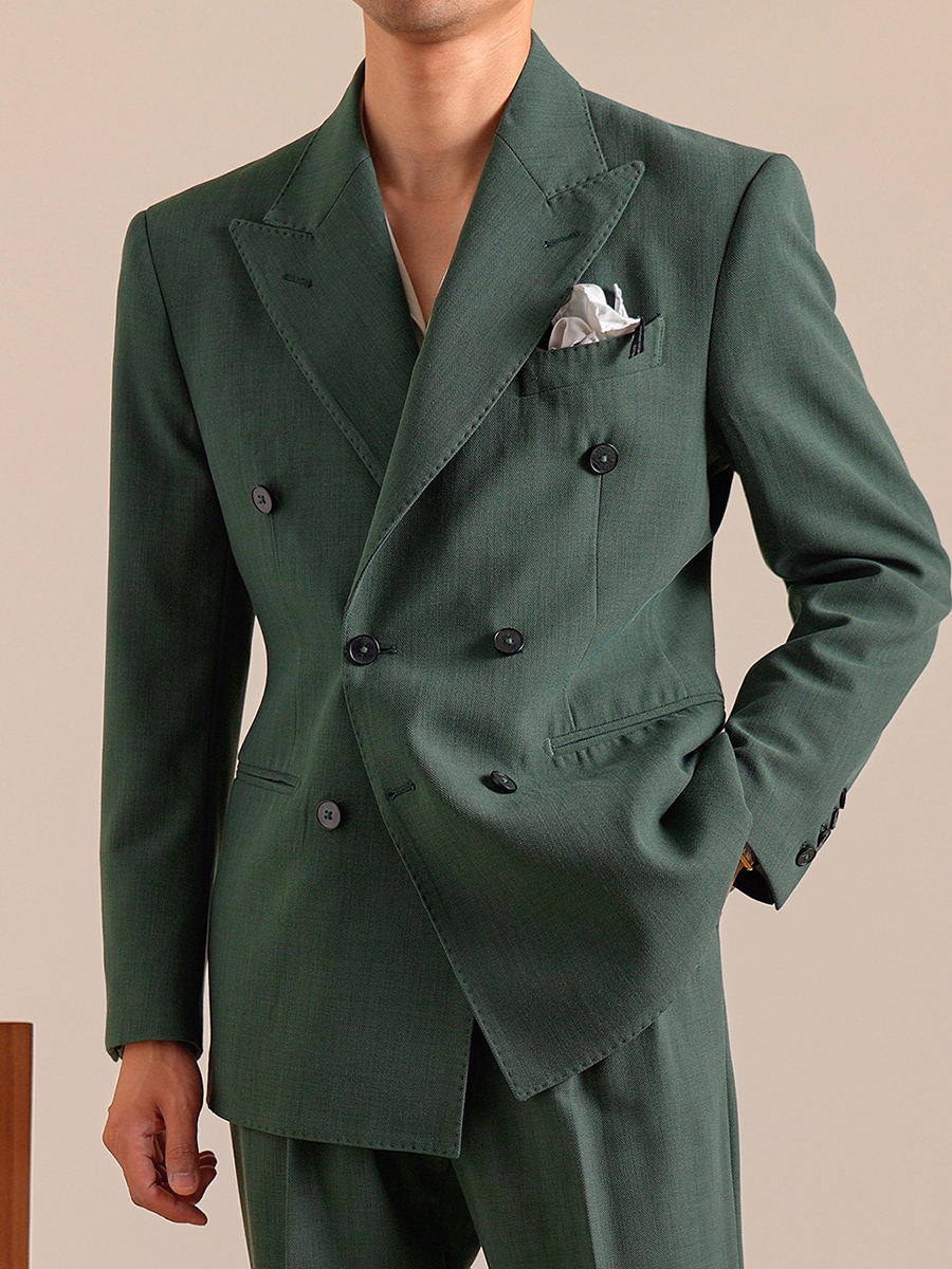 10% Wool 12% Modal Mens Suits  - Men'S Style Formal Wear ulasan dan harga