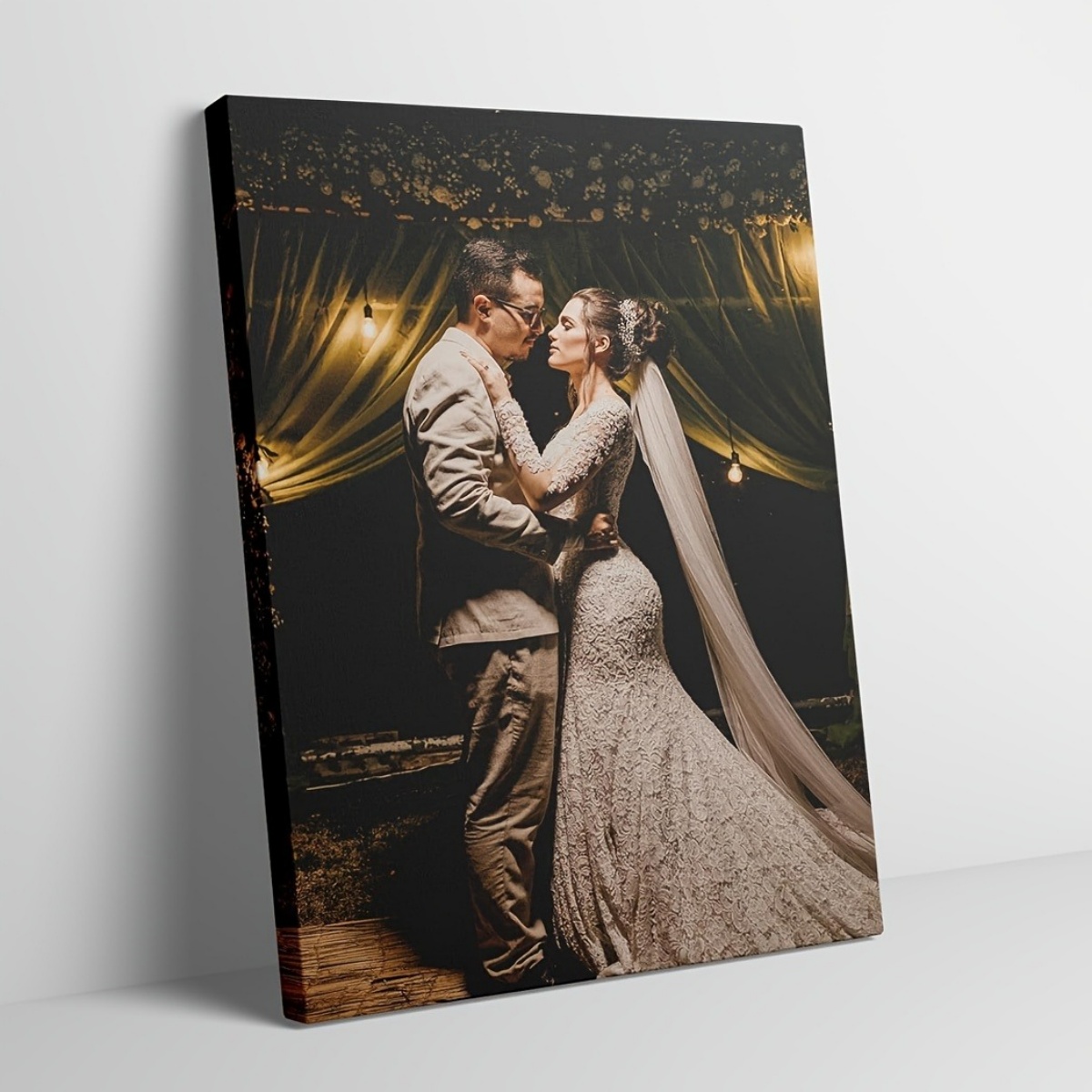 Custom Personalized Canvas Wal - Mens Formal ulasan dan harga