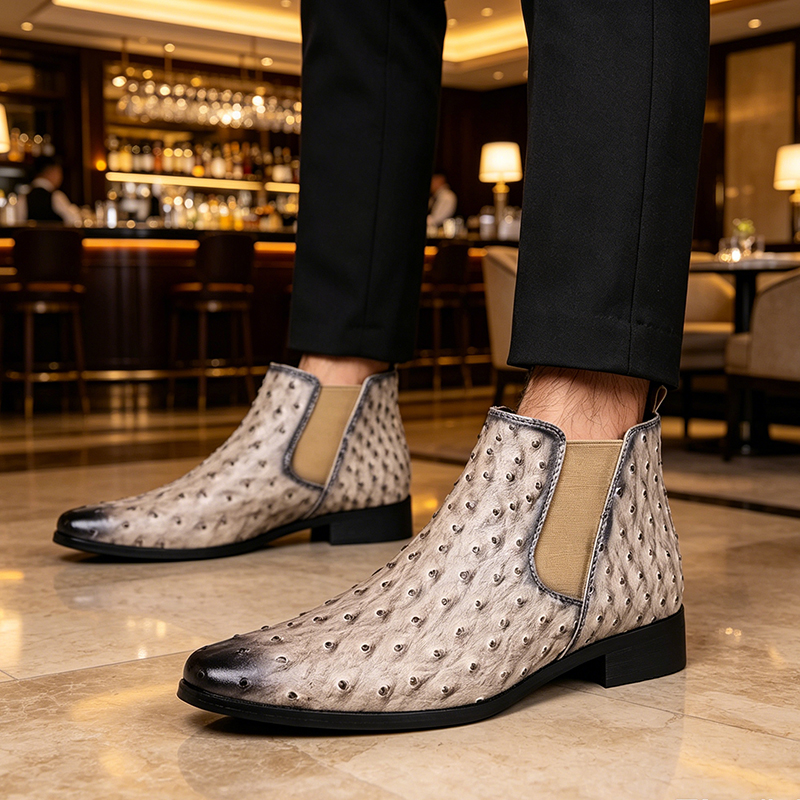 Men Chelsea Boots Imitation Os - Men'S Style Formal Wear ulasan dan harga