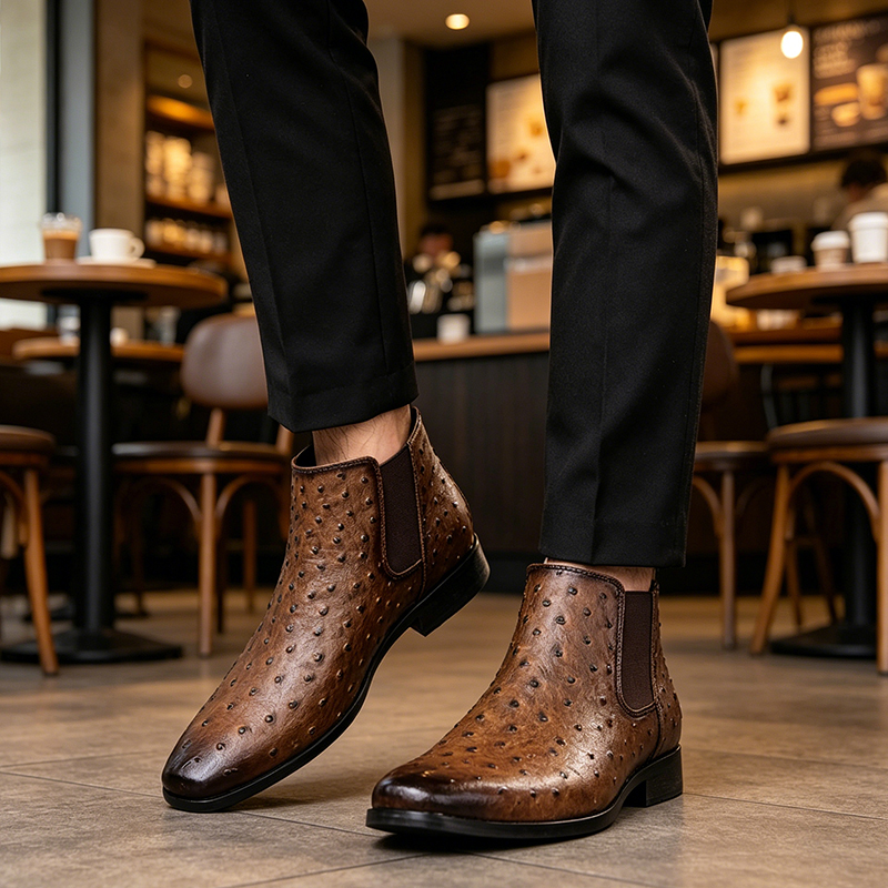 Men Chelsea Boots Imitation Os - Men'S Style Formal Wear ulasan dan harga