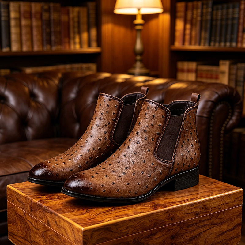 Men Chelsea Boots Imitation Os - Men'S Style Formal Wear ulasan dan harga