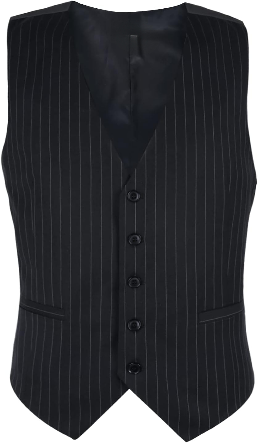 Mens Pinstripe Business Suit V - Men Formal Wear Dress ulasan dan harga