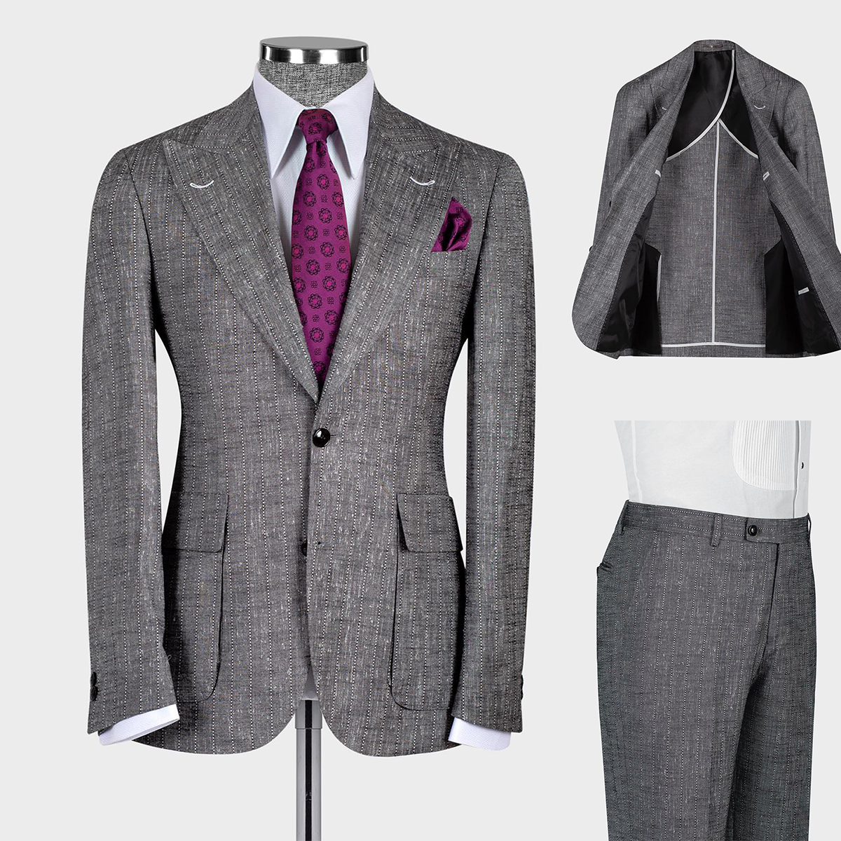 Classic Wedding Men Suits Gent - Men'S Formal Wear For Graduation ulasan dan harga