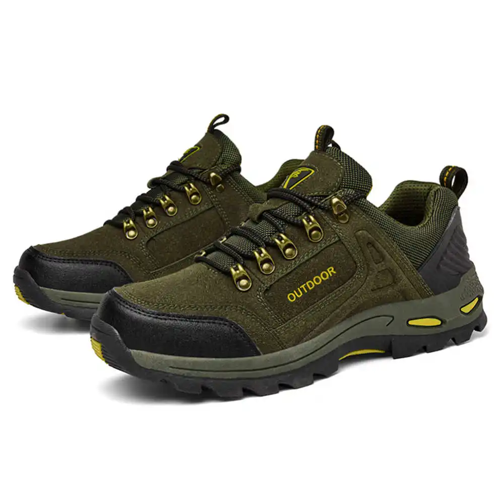 Non-slip Lace Up Hiking Tennis - Formal Men Daily Wear Footwear ulasan dan harga