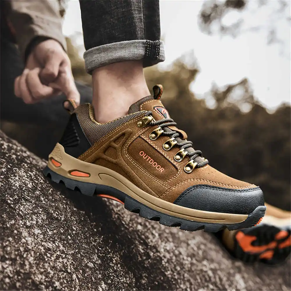 Non-slip Lace Up Hiking Tennis - Formal Men Daily Wear Footwear ulasan dan harga