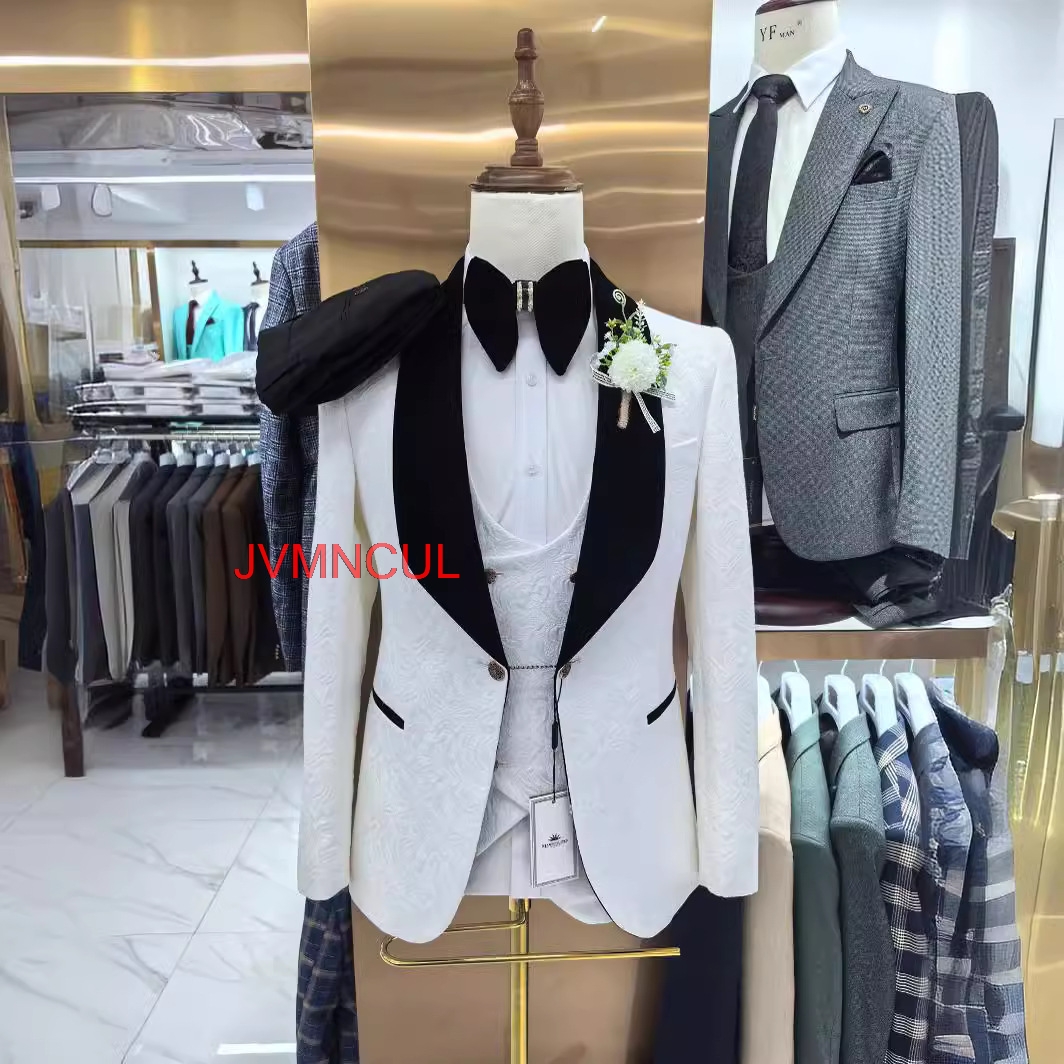 Men's 3 Piece Suit Slim Fit We - Men'S Style Formal Wear ulasan dan harga