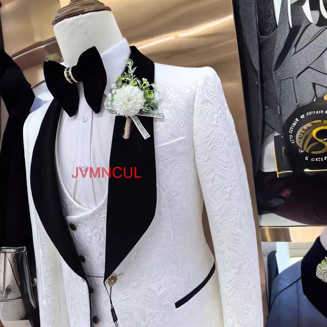 Men's 3 Piece Suit Slim Fit We - Men'S Style Formal Wear ulasan dan harga