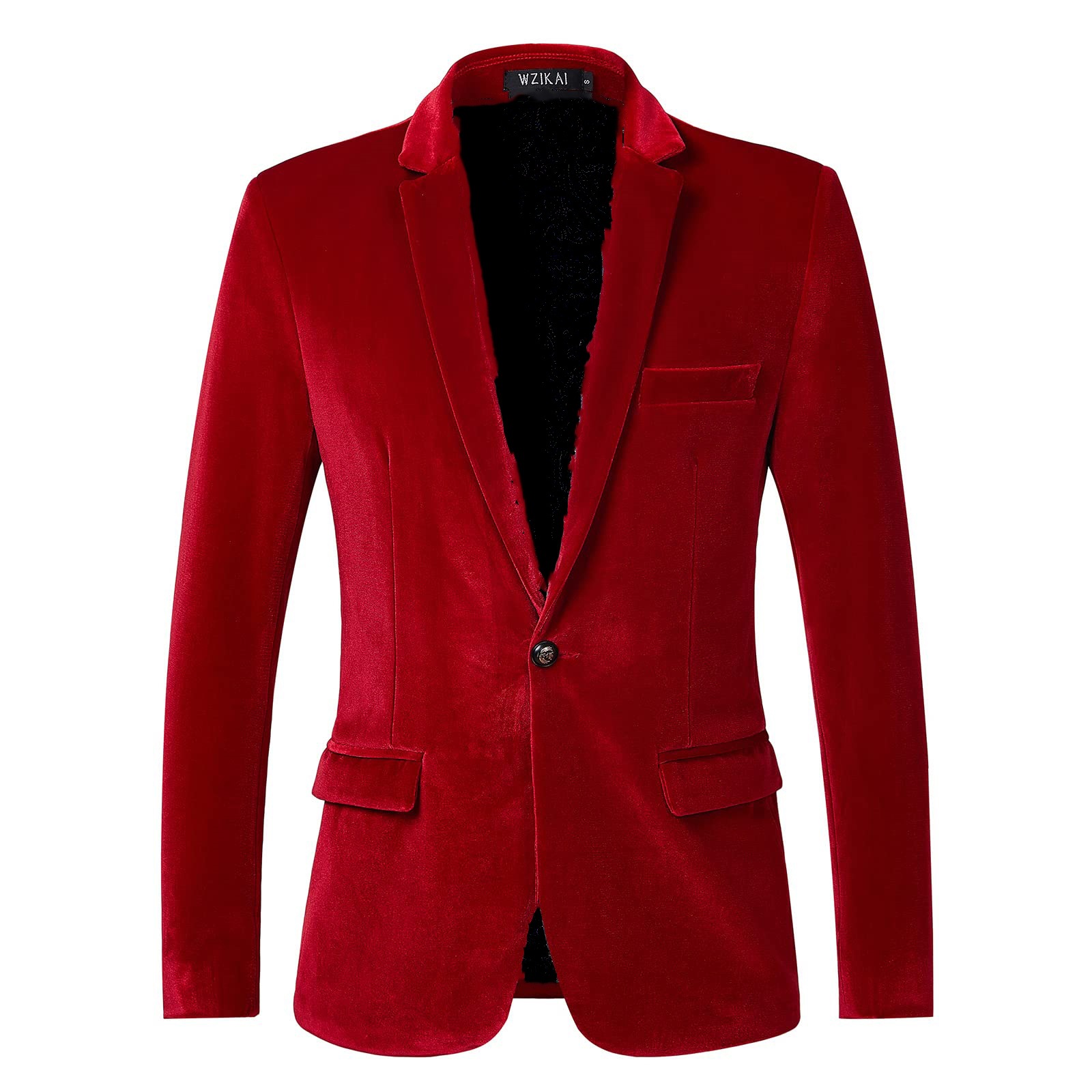 Men's Slim Fit Velvet Blazer J - Men'S Style Formal Wear ulasan dan harga