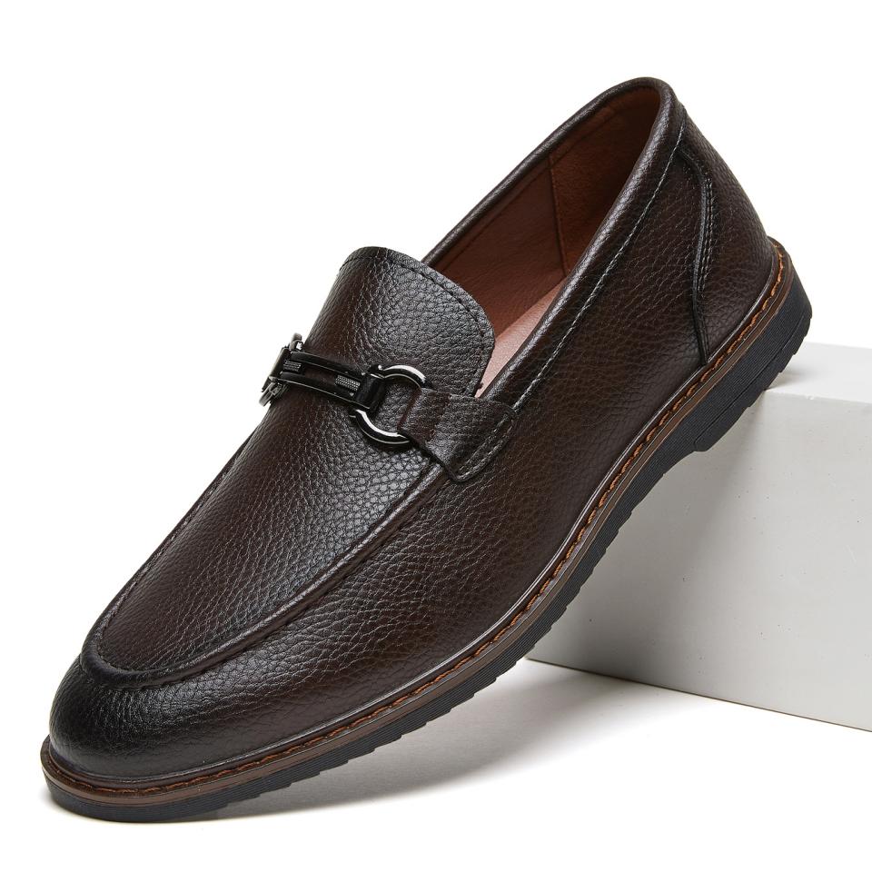 Full Grain Leather Horse Bit L - Formal Men Daily Wear Footwear ulasan dan harga