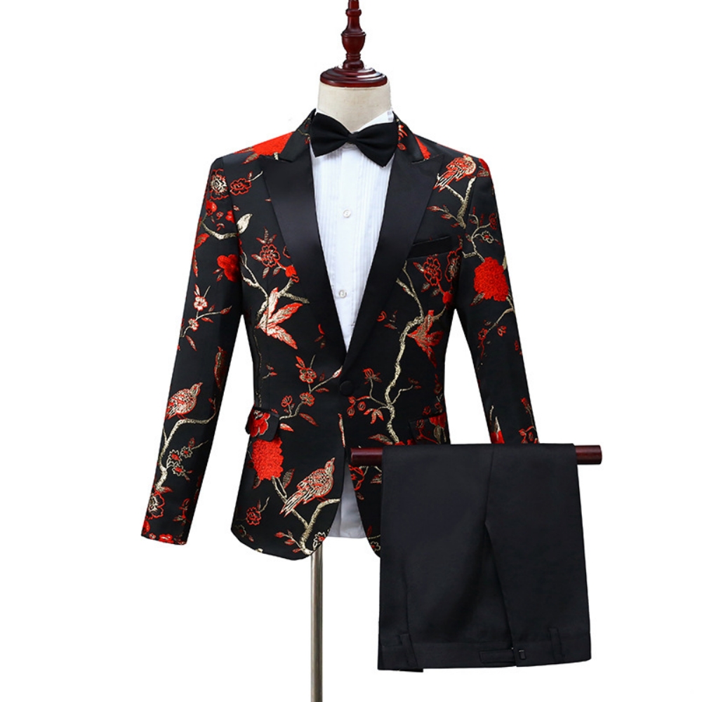 2026 New Exquisite Jacquard Su - Men Formal Wear Outfits ulasan dan harga
