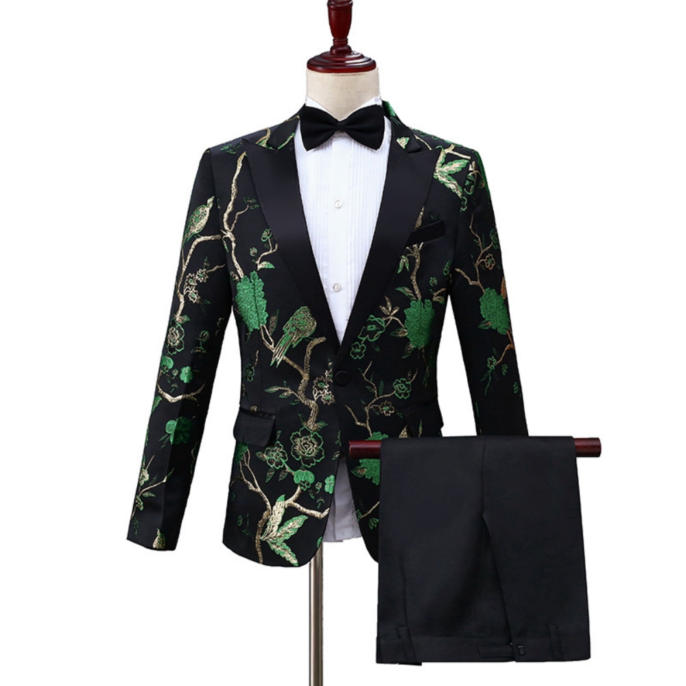 2026 New Exquisite Jacquard Su - Men Formal Wear Outfits ulasan dan harga