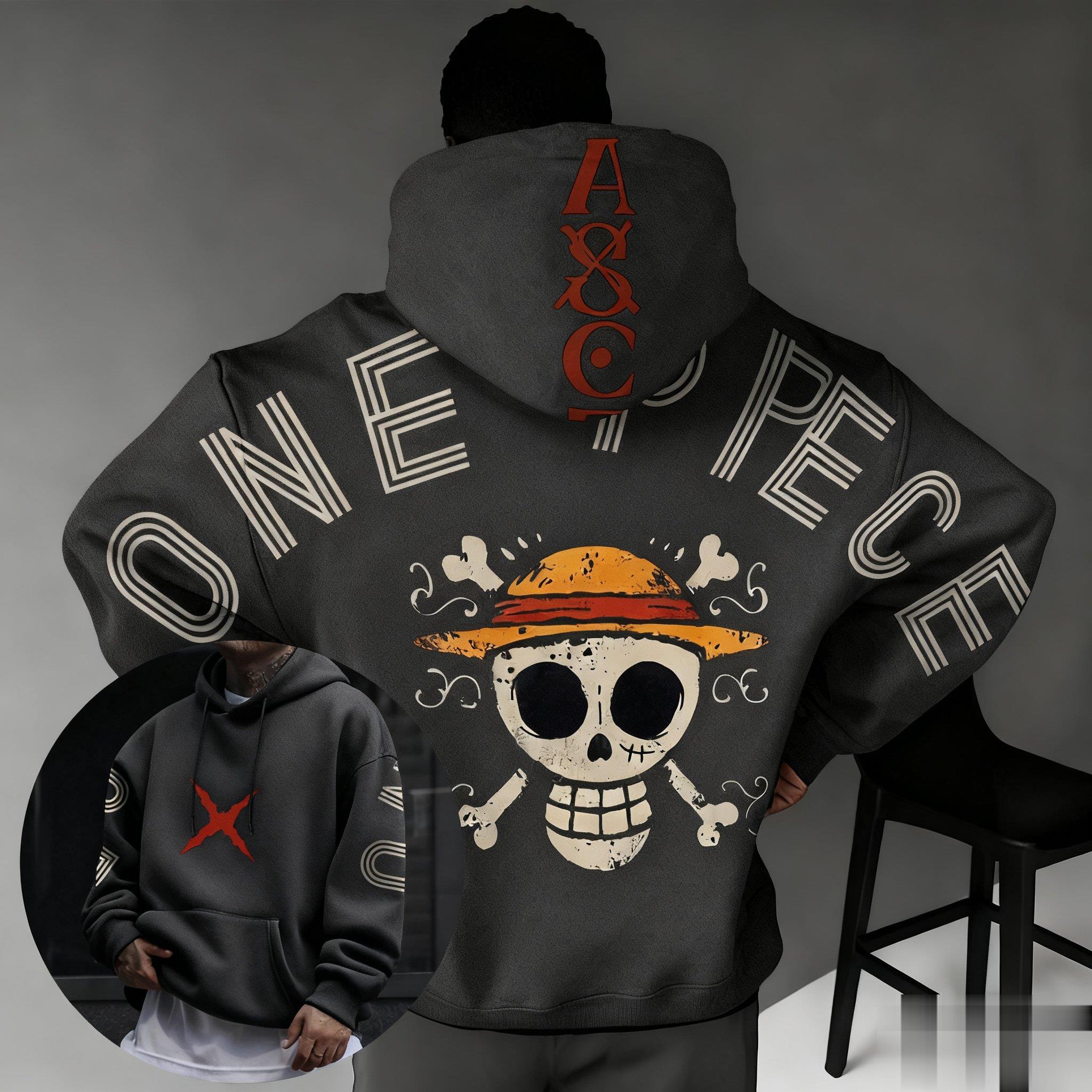 Y2k Oversized One Piece Hoodie - Men Formal Wear Coat ulasan dan harga