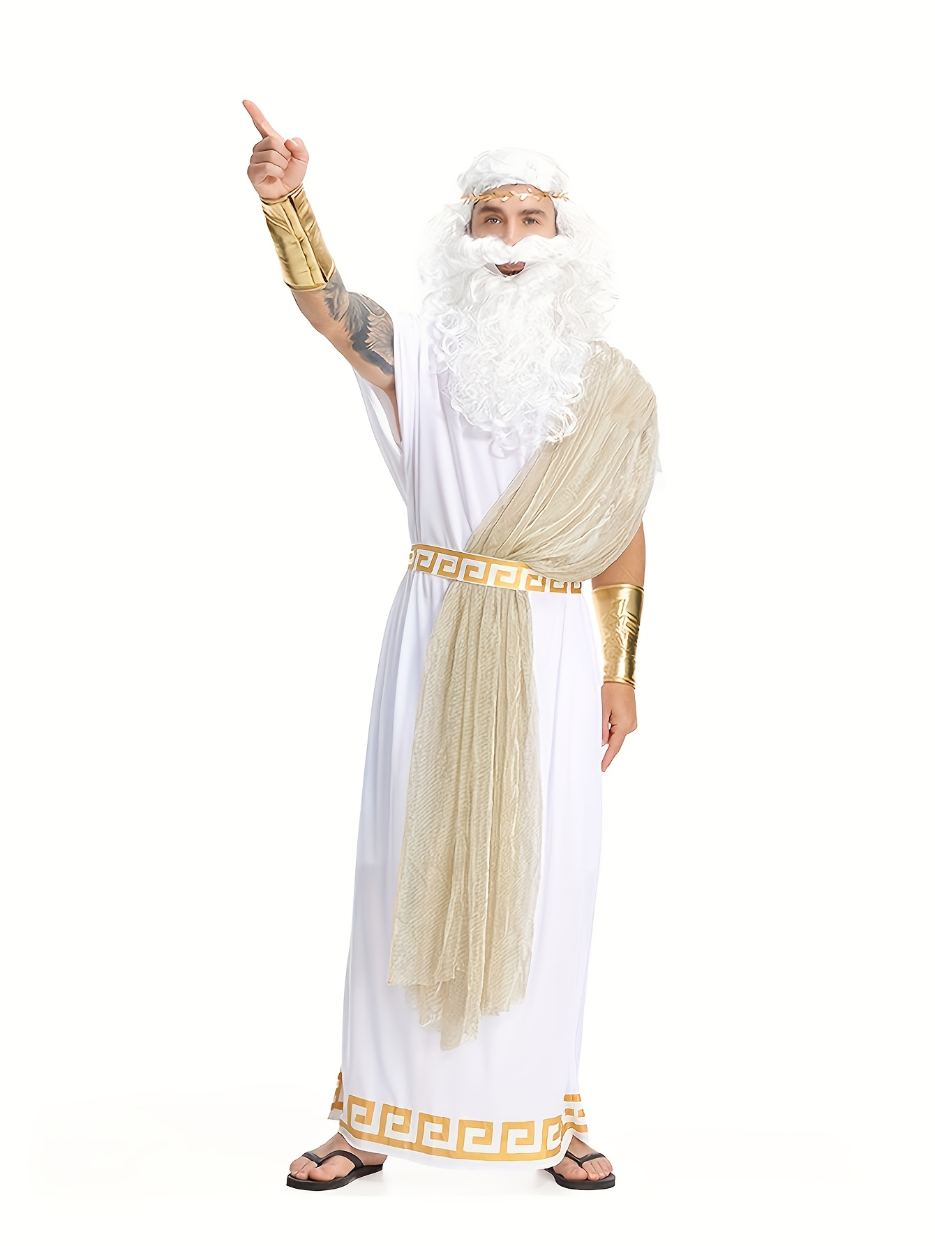 Men Zeus Greek God Costume Anc - Mens Formal ulasan dan harga