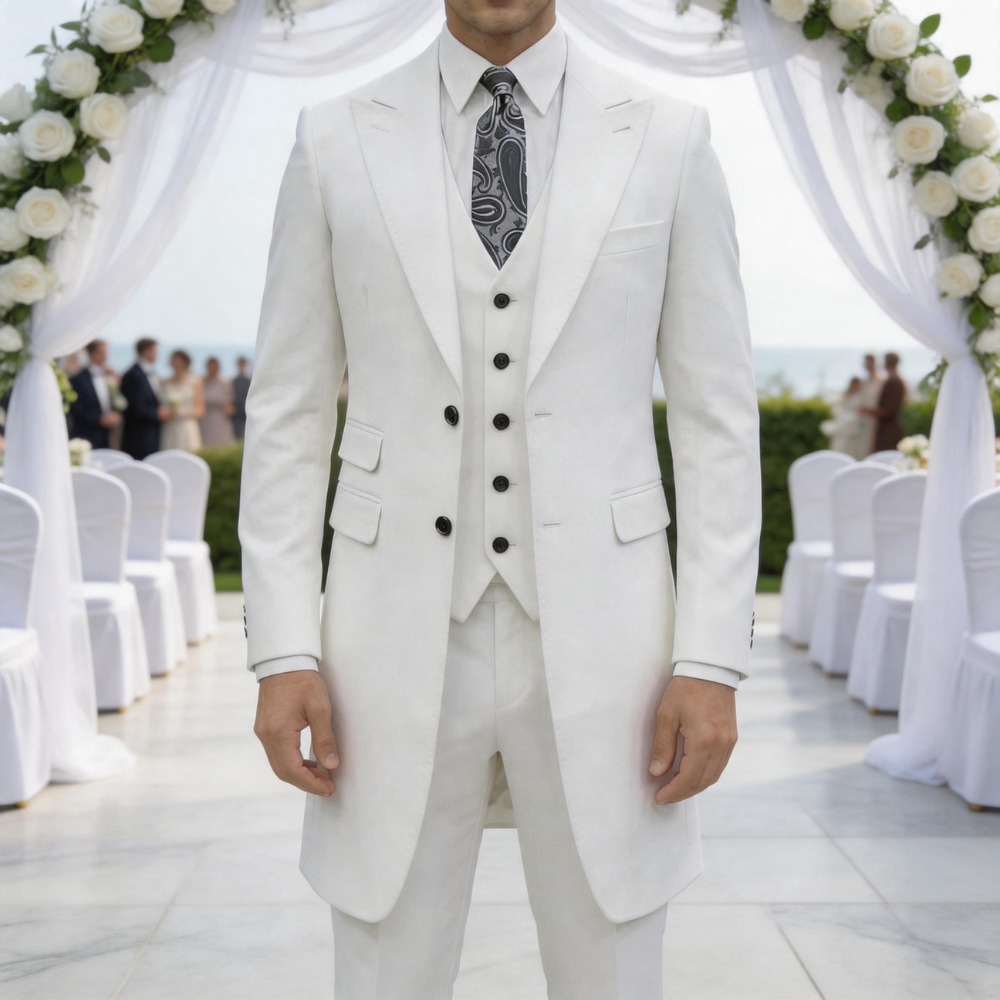 Slim Fit 3 Pieces Formal Men S - Men Formal Wear Outfits ulasan dan harga