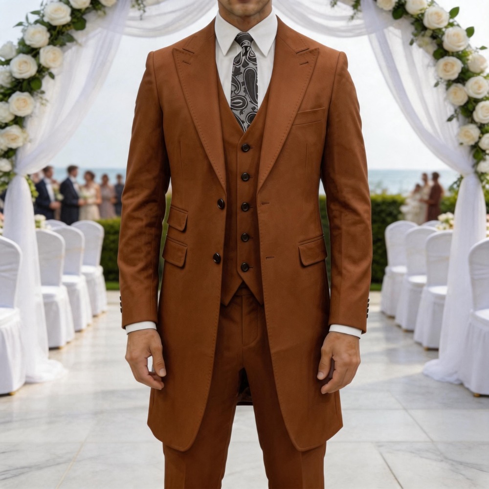 Slim Fit 3 Pieces Formal Men S - Men Formal Wear Outfits ulasan dan harga