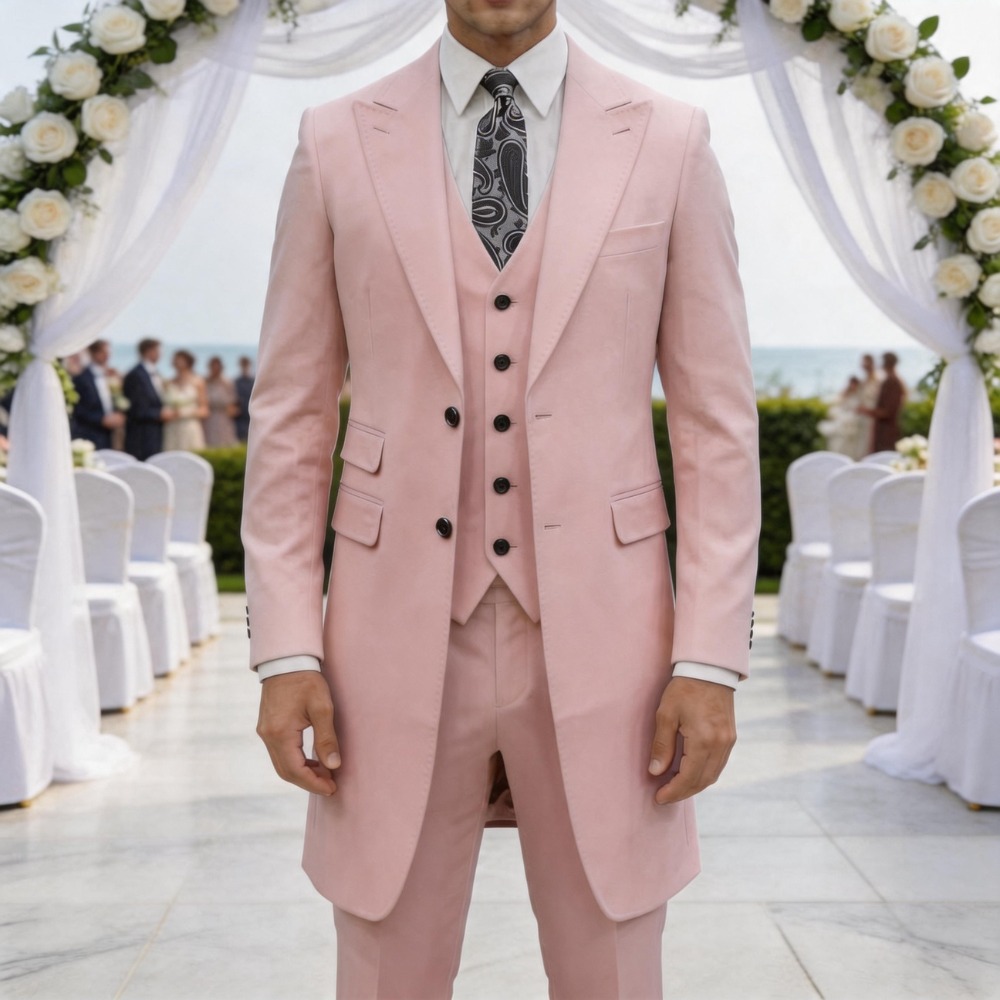 Slim Fit 3 Pieces Formal Men S - Men Formal Wear Outfits ulasan dan harga