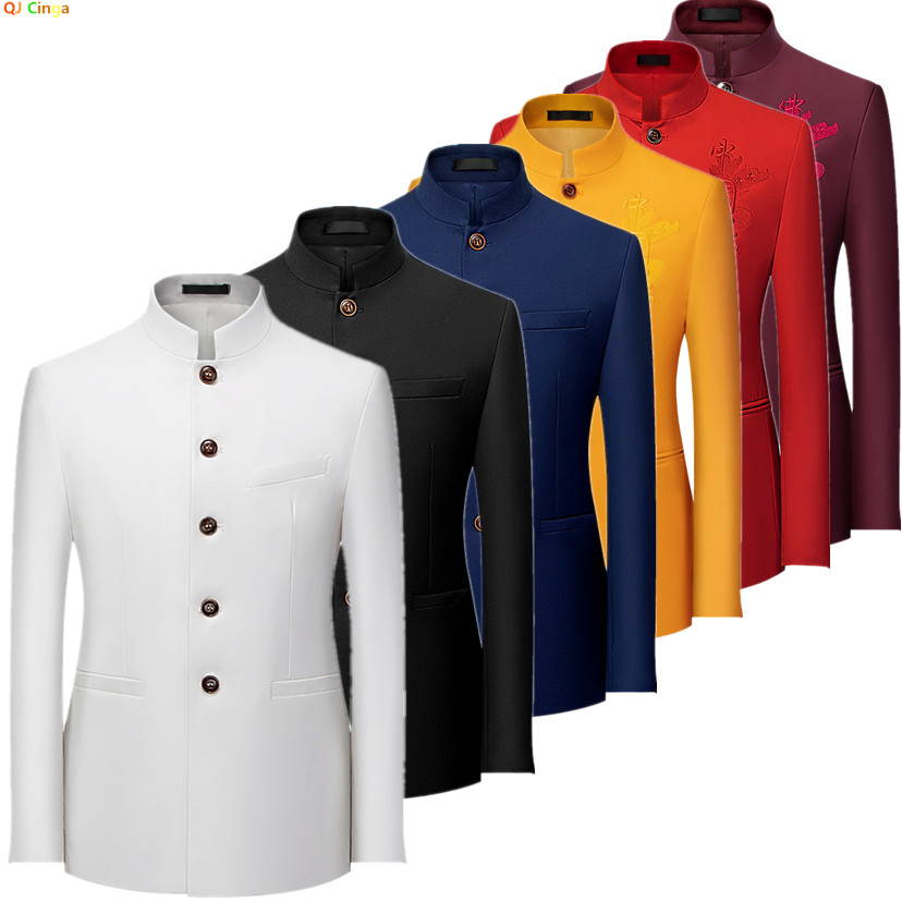 2026 Men's Chinese Style Long  - Men'S Style Formal Wear ulasan dan harga
