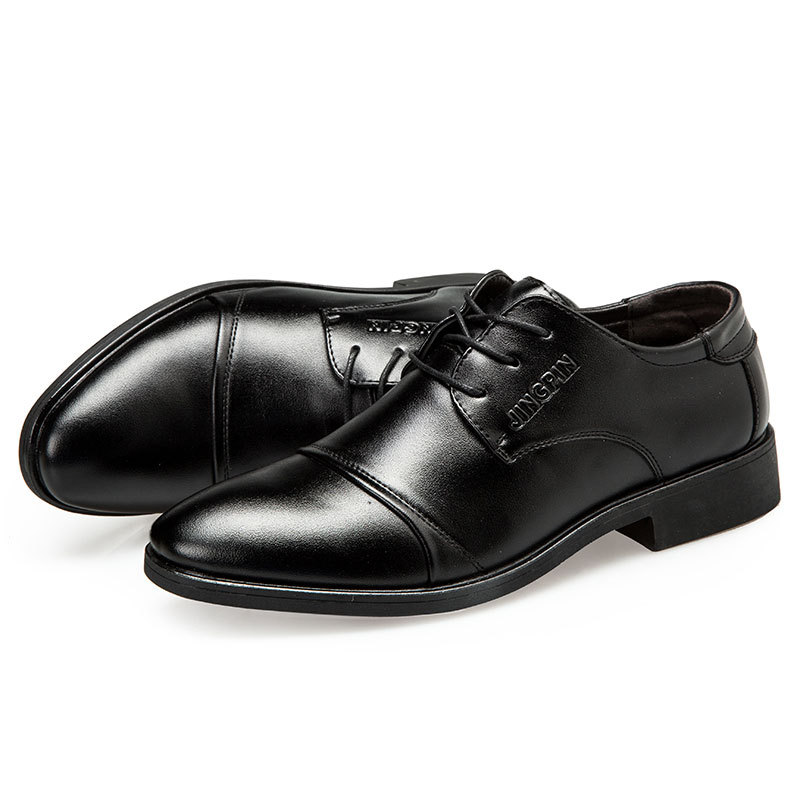 Large-sized men's leather shoe - Men Formal Wear Dress ulasan dan harga