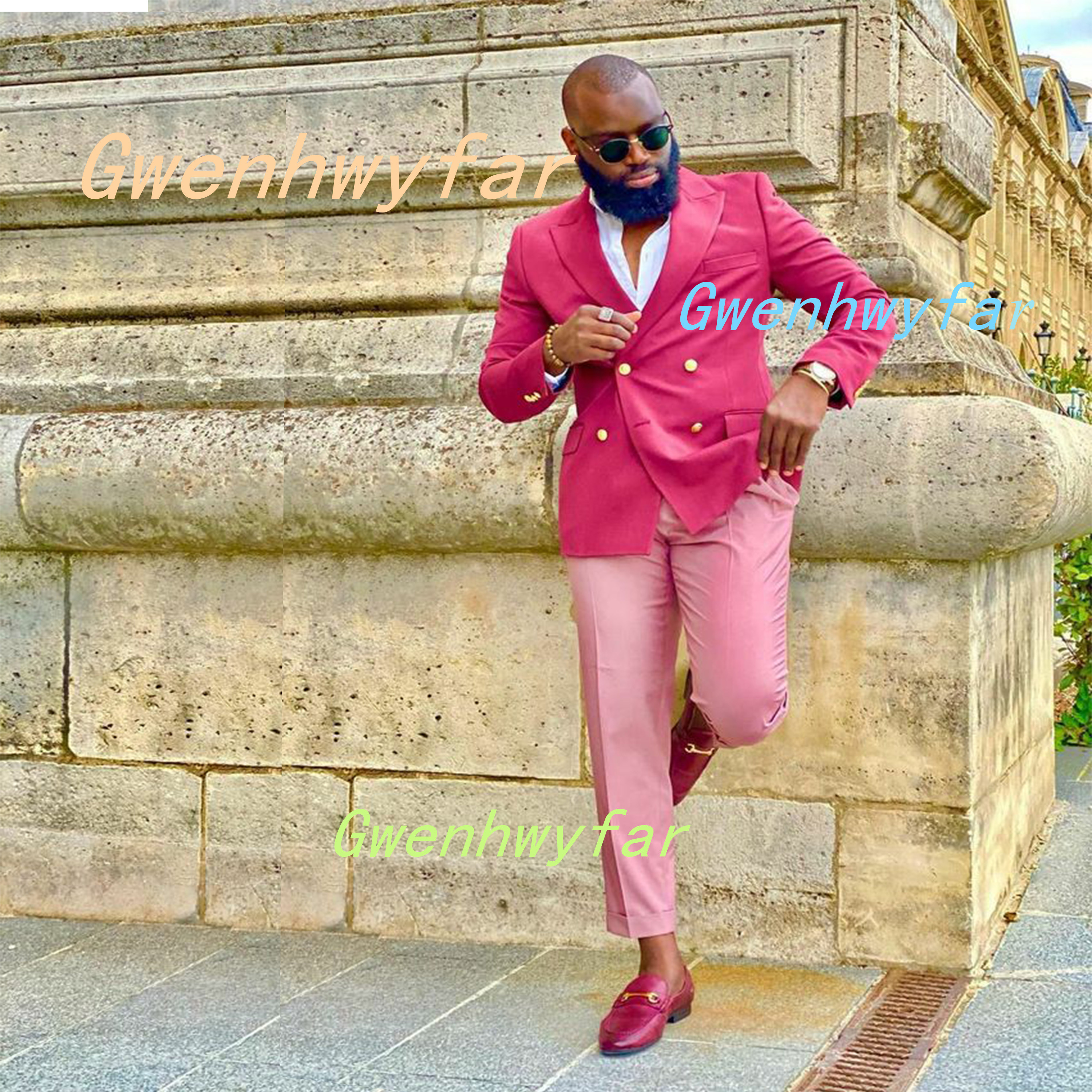 Gwenhwyfar Elegant Men's Mixed - Men Formal Wear Coat ulasan dan harga