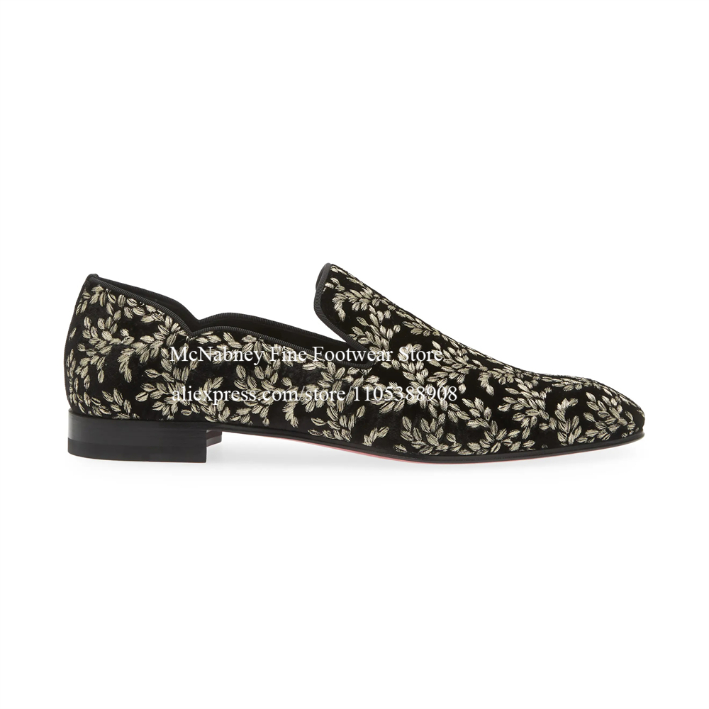 Black Silk Velvet Slip On Loaf - Men Formal Wear Dress ulasan dan harga