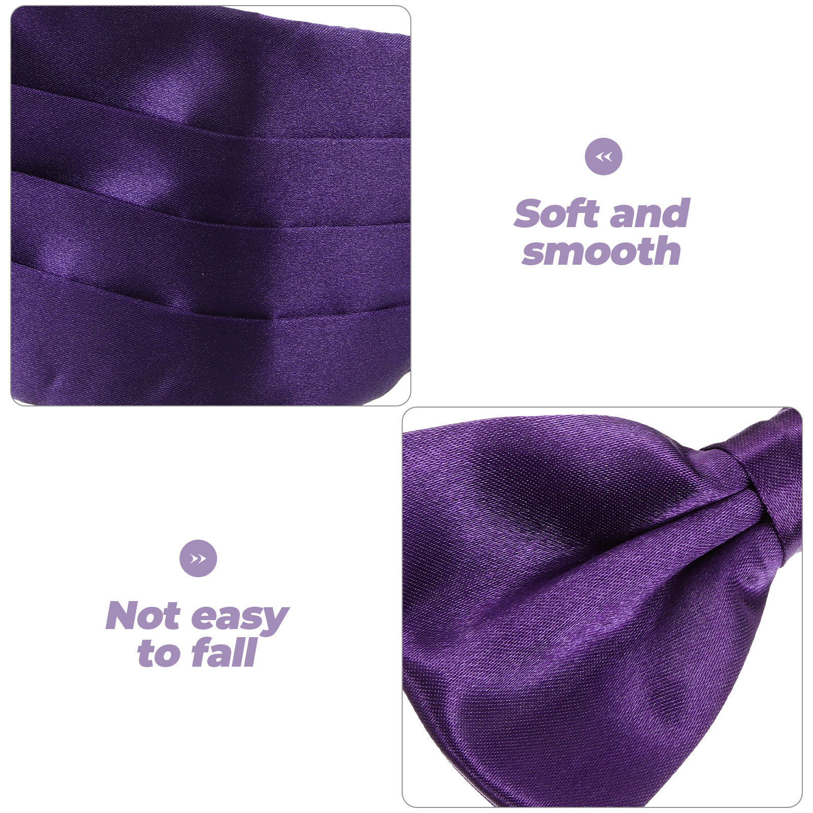 1Set Elegant Satin Bow Tie Cum - Men'S Formal Wear For Graduation ulasan dan harga