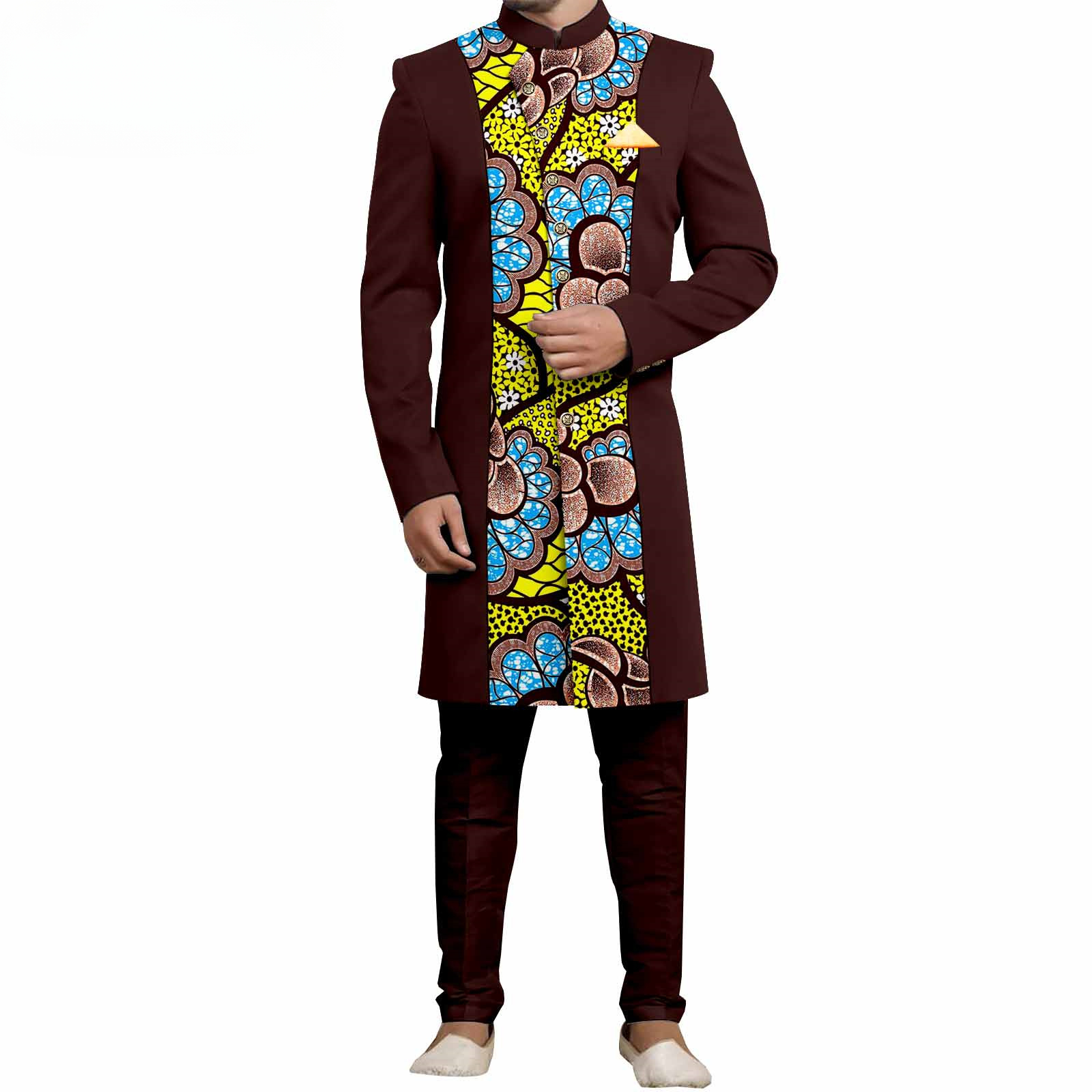 Men`s Suit Slim Fit Embroidery - Mens Formal ulasan dan harga