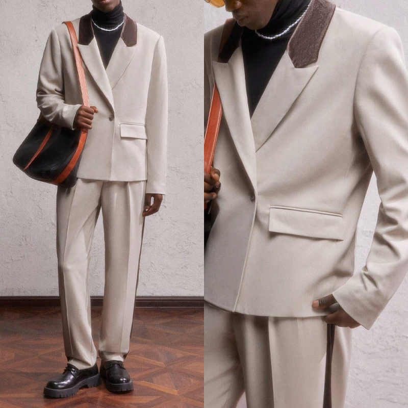 Simplicity Men Suit 2 Pieces J - Men'S Style Formal Wear ulasan dan harga