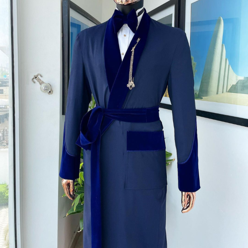 Tailor Made Royal Blue Men Sui - Men Formal Wear Coat ulasan dan harga